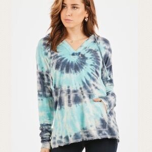 NEW! Ocean Swirl Tie Dye Soft & Cozy Hoodie